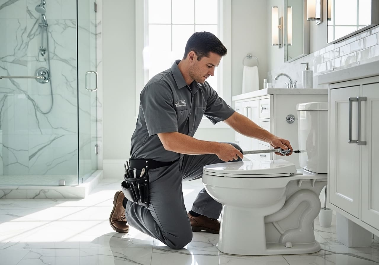 Toilet Repair & Installation in Auburntown
